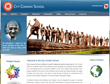 Tablet Screenshot of cityconventschool.com